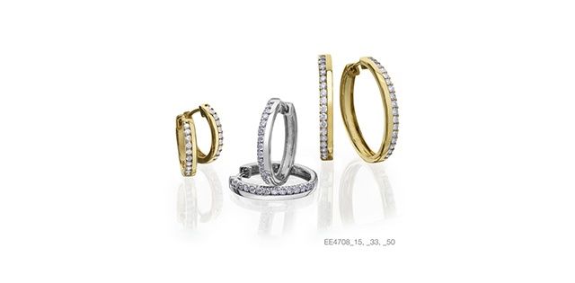 Corona Diamond 10KY .15TW Earrings EE4708