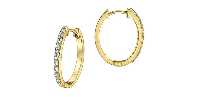 Corona Diamond 10KY .25TW Earrings EE4576