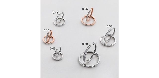 Corona Diamond 10KY .33TW Earrings EE2014
