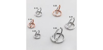 Corona Diamond 10KY .33TW Earrings EE2014