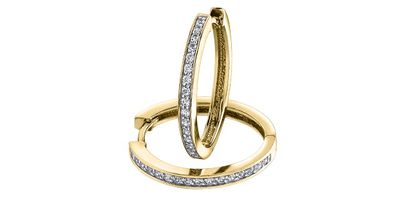 Corona Diamond 10KY .33TW Earrings EE2014