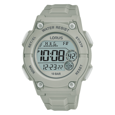 Lorus Mens Grey Athletic Watch R2335P