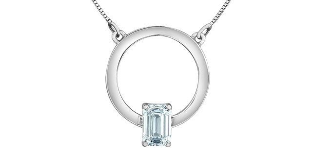 Lab Diamond 14KW .54TW Necklace NN341 Diamond Evolution