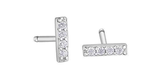 Corona Diamond 10KW .07TW Earrings EE4004