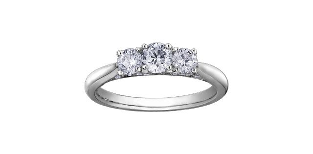 Corona Diamond 14KW .50TW Engagement Ring R30436