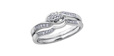 Corona Diamond 10KW .20TW Engagement Ring R52C40