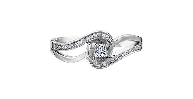Corona Diamond 10KW .17TW Engagement Ring R30143