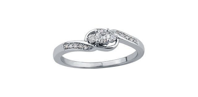 Corona Diamond 10KW .20TW Engagement Ring R52C40