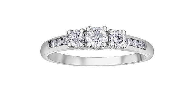 Corona Diamond 14KW .50TW Engagement Ring R2809