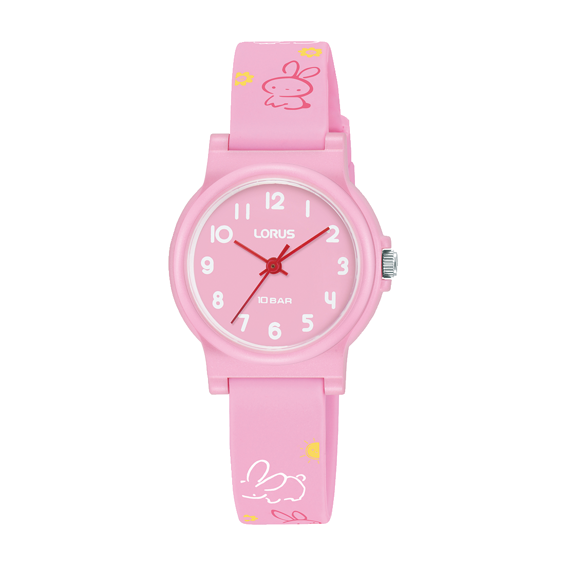 Lorus Kids Watch Pink Strap RRX41J