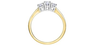 Corona Diamond 14KYW .50TW Engagement Ring R2809
