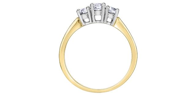 Corona Diamond 14KYW .75TW Engagement Ring R2809