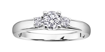 Maple Leaf 18KPD .40TW Diamond Engagement Ring R3241