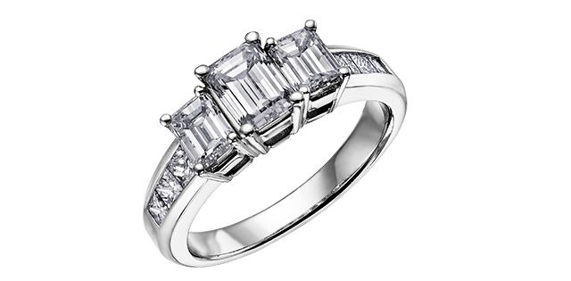 Corona Diamond 18KPD 1.50TW Engagement Ring R4213