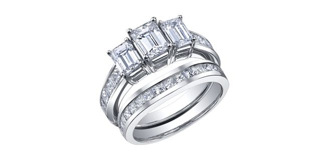 Corona Diamond 18KPD 1.50TW Engagement Ring R4213