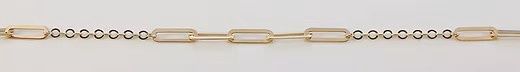 Stylecraft 10KY Paperclip Chain Bracelet BR567