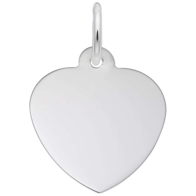 Nuco Charm Sterling - Petite Classic Heart