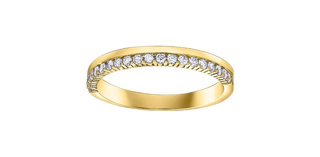Corona Diamond 14KY .25TW Band R50J97
