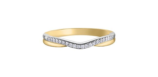 Corona Diamond 10KYW .10TW Band R50L06