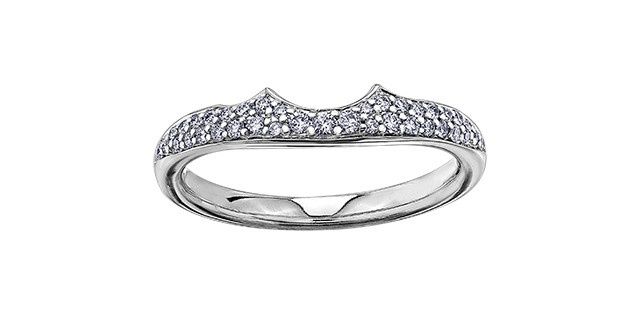 Corona Diamond 14KW .20TW Wedding Band R30197