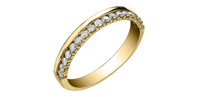 Corona Diamond 14KY .33TW Band R50J97