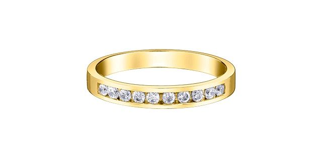 Corona Diamond 14KY .25TW Band R50H06