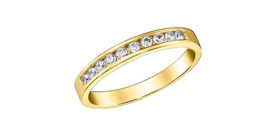 Corona Diamond 14KY .25TW Band R50H06