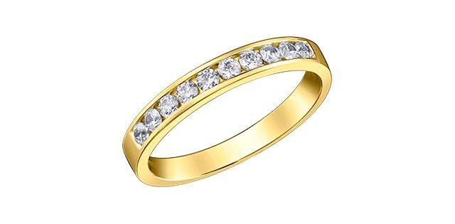 Corona Diamond 14KY .33TW Band R50H06