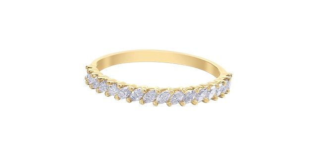 Corona Diamond 14KY .40TW Band R50L38