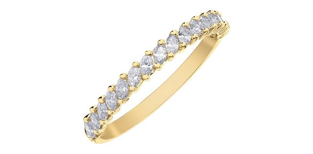 Corona Diamond 14KY .40TW Band R50L38