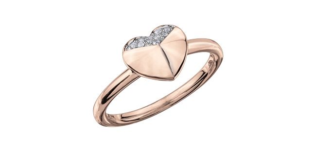 Corona Diamond 10KR .05TW Ring RCH557