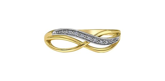 Corona Diamond 10KY .03TW Ring RCH397
