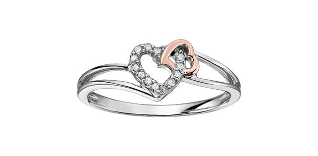 Corona Diamond 10KWR .05TW Ring RCH504