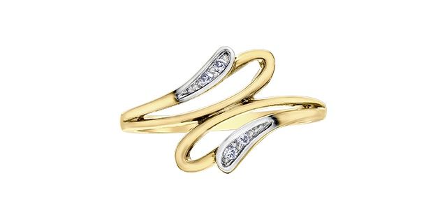 Corona Diamond 10KY .04TW Ring RCH344