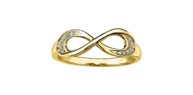 Corona Diamond 10KY .06TW Ring RCH535