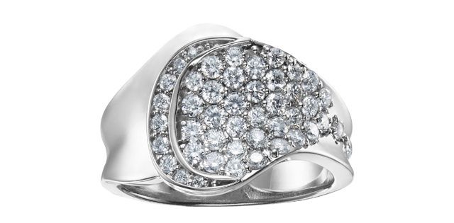 Corona Diamond 14KW .85TW Ring R51Z92