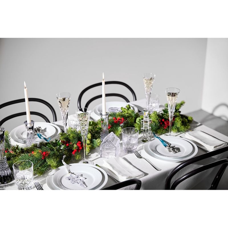 Winter Wonders Flutes Clear Mixed set of 6 Waterford