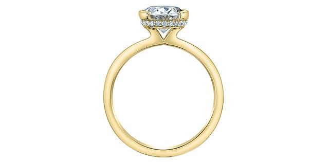 Lab Diamond 14KY 2.10TW Engagement Ring R10290 Diamond Evolution