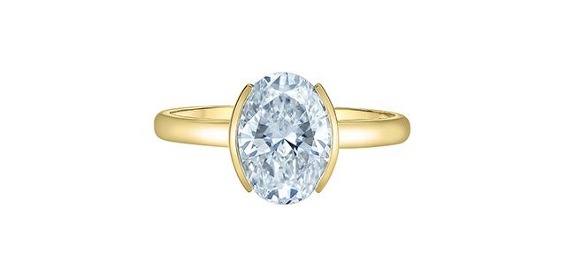 Lab Diamond 14KY 2.10TW Engagement Ring R10290 Diamond Evolution