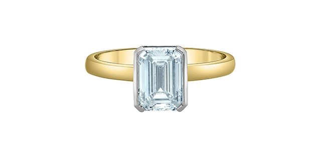 Lab Diamond 14KYW 1.64TW Engagement Ring R31603 Diamond Evolution