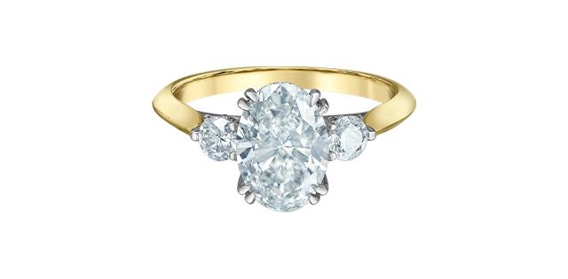 Lab Diamond 14KYW 2.37TW Engagement Ring R4514 Diamond Evolutuion