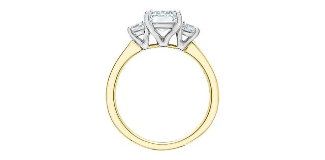 Lab Diamond 14KYW 2.45TW Engagement Ring R31366 Diamond Evolution