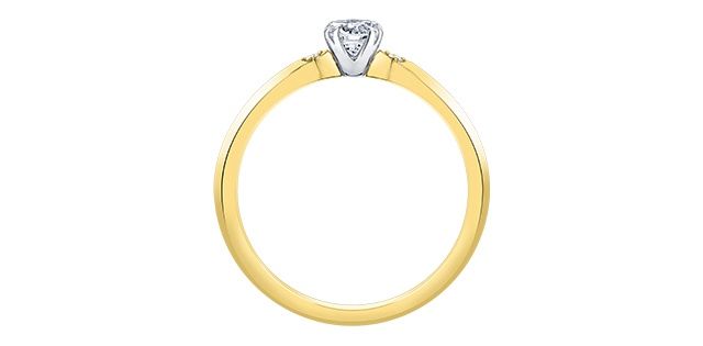 I Am Canadian 14KYW .33TW Engagement Ring R31503