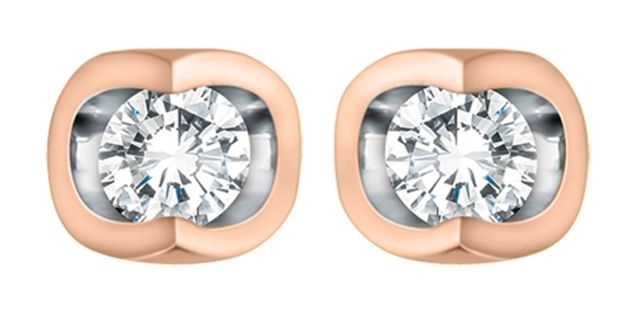 Forever Diamond 10KRW .06TW Earrings ELU18034