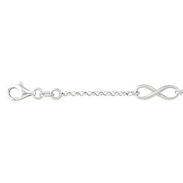 Tecimer Sterling Silver Infinity Bracelet SVX85