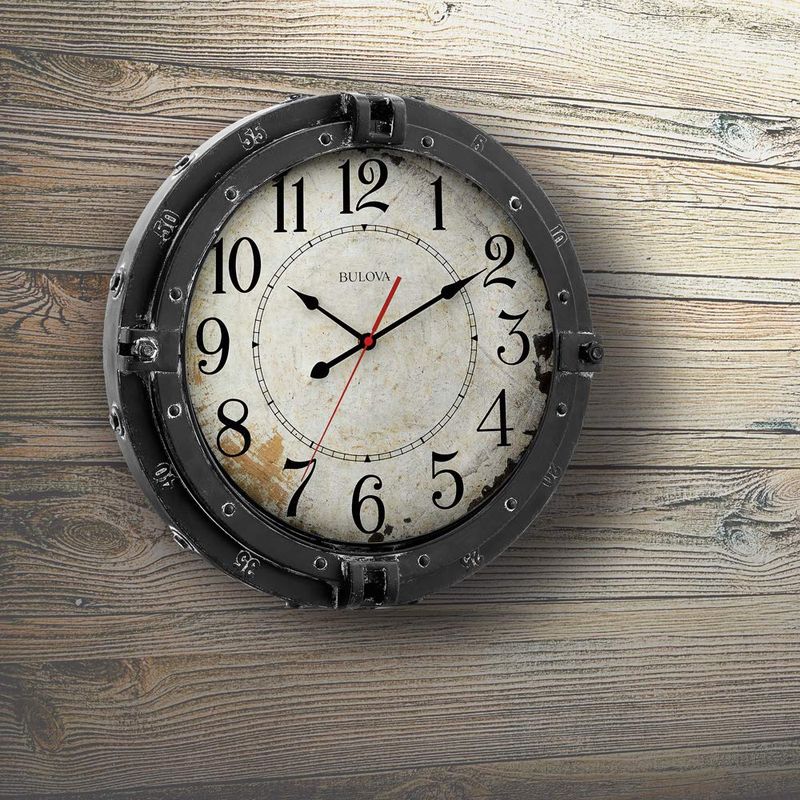 Bulova Navigator Wall Clock  C4823