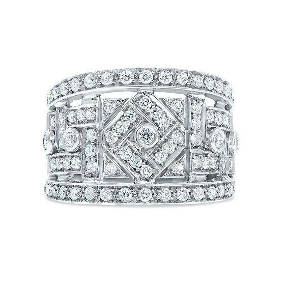 Flica Diamond 18KW .98TW Ring BP1965A