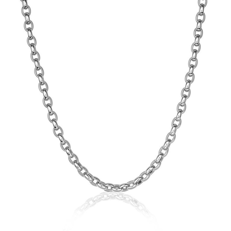 Flica 18KW Gold Link Necklace 1005