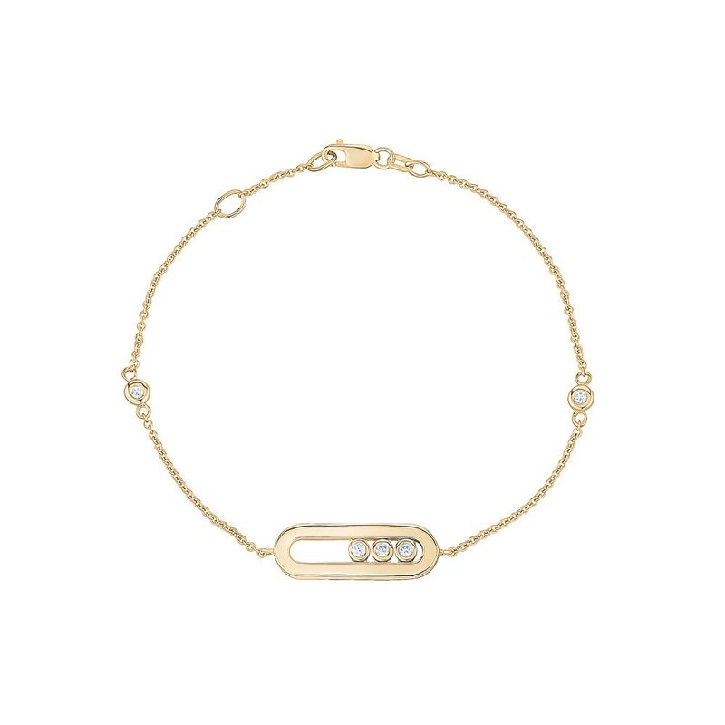 Flica Diamond 14KY .13TW Bracelet FPD3841B