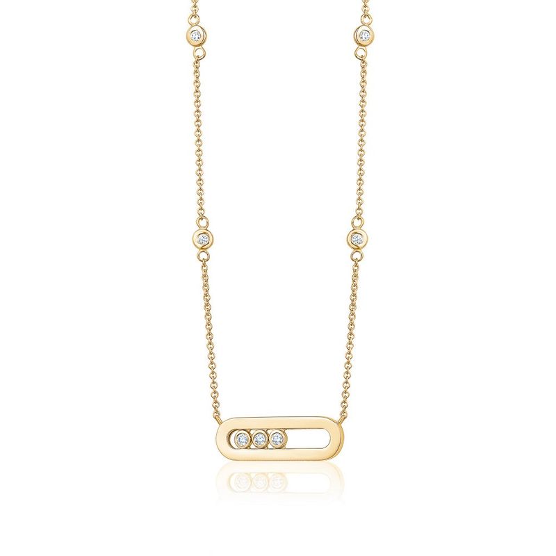 Flica Diamond 14KY .18TW Necklace FPD3841G